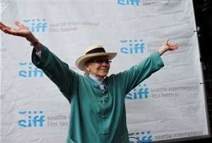 Jini Dellaccio at World Premiere of "Her AIm Is True" Seattle International Film Festival Photo by Dana Nalbandian courtesy SIFF